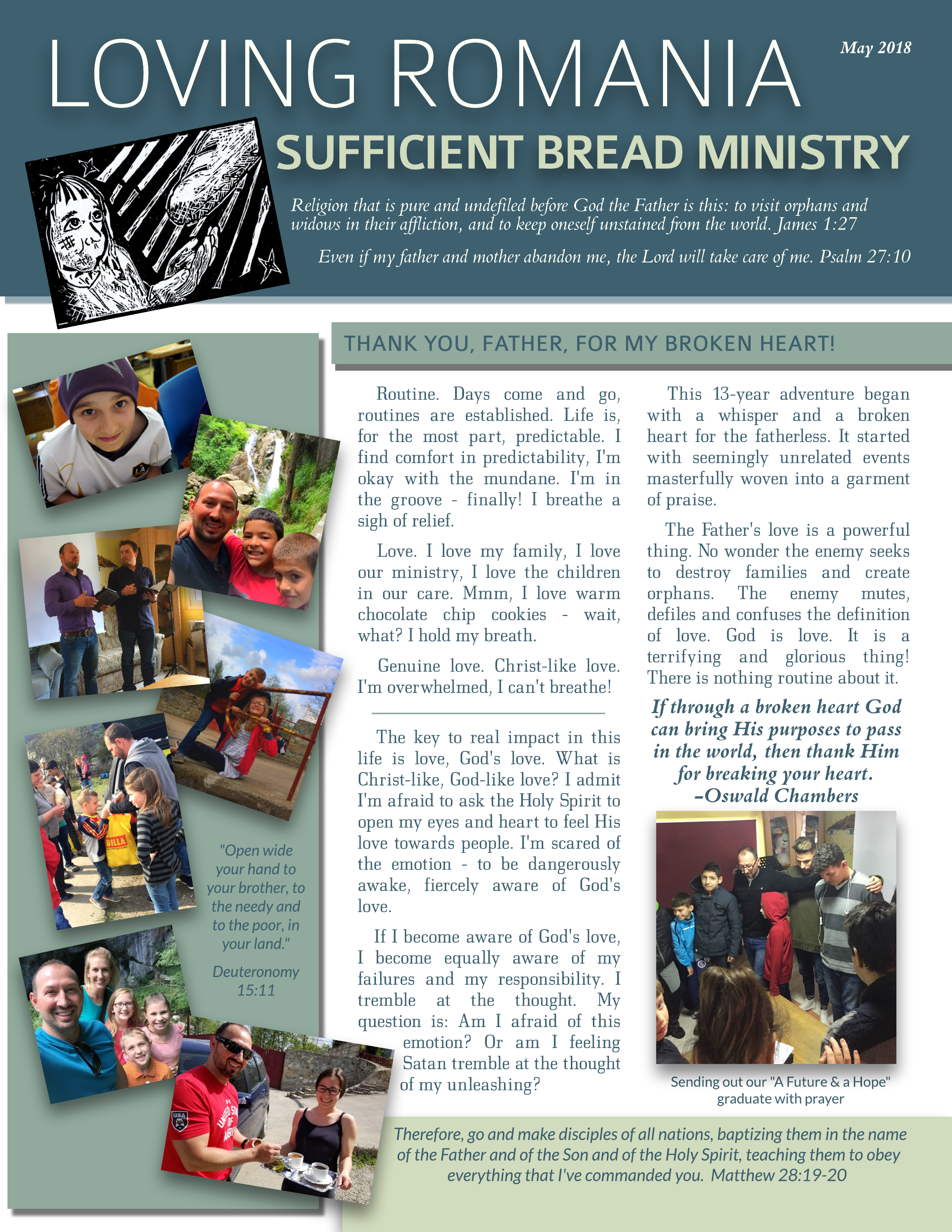 May Newsletter 2018 - Cover
